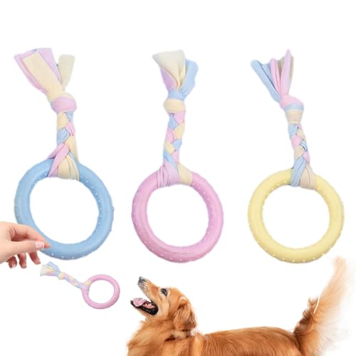 Evember Welpenspielzeug zum Zahnen | Welpen-Beißstäbe für Hundekauen | Hundezahnreinigungsspielzeug, interaktives Hundespielzeug, wiederverwendbarer Welpen-Beißring für 2-8 Monate Hunde Evember Welpenspielzeug zum Zahnen | Welpen-Beißstäbe für Hundekauen | Hundezahnreinigungsspielzeug, interaktives Hundespielzeug, wiederverwendbarer Welpen-Beißring für 2-8 Monate Hunde von Evember