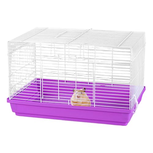 Eventerde 47x30x30cm Rattenkäfig Metall Großer Hamsterkäfig Nagerkäfig Chinchilla Käfig Mit Abnehmbarem Boden Für Den Innengebrauch Für Nager Mäuse Meerschweinchen von Eventerde
