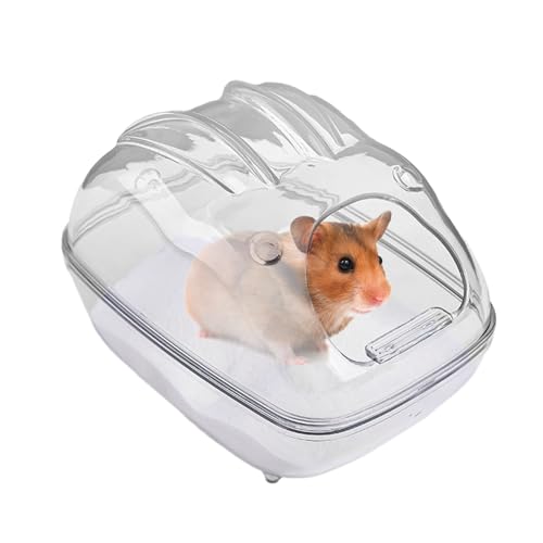 Eventerde Hamster Sandbad Behälter - Badesandkasten Für Rennmäuse,Chinchilla Badehaus Transparent, Kleintier-Pflegebereich Für Rennmäuse Und Nagetiere Eventerde Hamster Sandbad Behälter - Badesandkasten Für Rennmäuse,Chinchilla Badehaus Transparent, Kleintier-Pflegebereich Für Rennmäuse Und Nagetiere von Eventerde