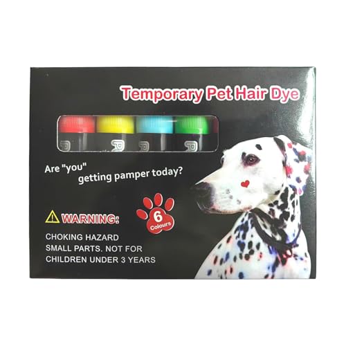 Eventerde Hundefarbe - Haarfarbe Für Hunde & Tiere,Abwaschbare Ungiftige Farbe Für Kreative Gestaltung Von Hunden, Katzen, Pferden & Tieren Eventerde Hundefarbe - Haarfarbe Für Hunde & Tiere,Abwaschbare Ungiftige Farbe Für Kreative Gestaltung Von Hunden, Katzen, Pferden & Tieren von Eventerde