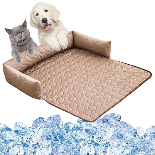 Eventerde Kühlmatte für Hunde | Hundebetten Kühlsofa Schlafunterlage | Atmungsaktive Schlafmatte Hundebett Für Auto Reise Camping Eventerde Kühlmatte für Hunde | Hundebetten Kühlsofa Schlafunterlage | Atmungsaktive Schlafmatte Hundebett Für Auto Reise Camping von Eventerde