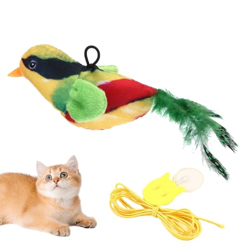 Eventerde Vogelkatze Spielzeug zwitschern, zwitschern Vogelkatze Spielzeug | Stressabbau Teaserspielzeug für Katzen - Simuliertes Kätzchen -Kau -Gerät für gelangweilte Innenhüter, Stressabbau Eventerde Vogelkatze Spielzeug zwitschern, zwitschern Vogelkatze Spielzeug | Stressabbau Teaserspielzeug für Katzen - Simuliertes Kätzchen -Kau -Gerät für gelangweilte Innenhüter, Stressabbau von Eventerde
