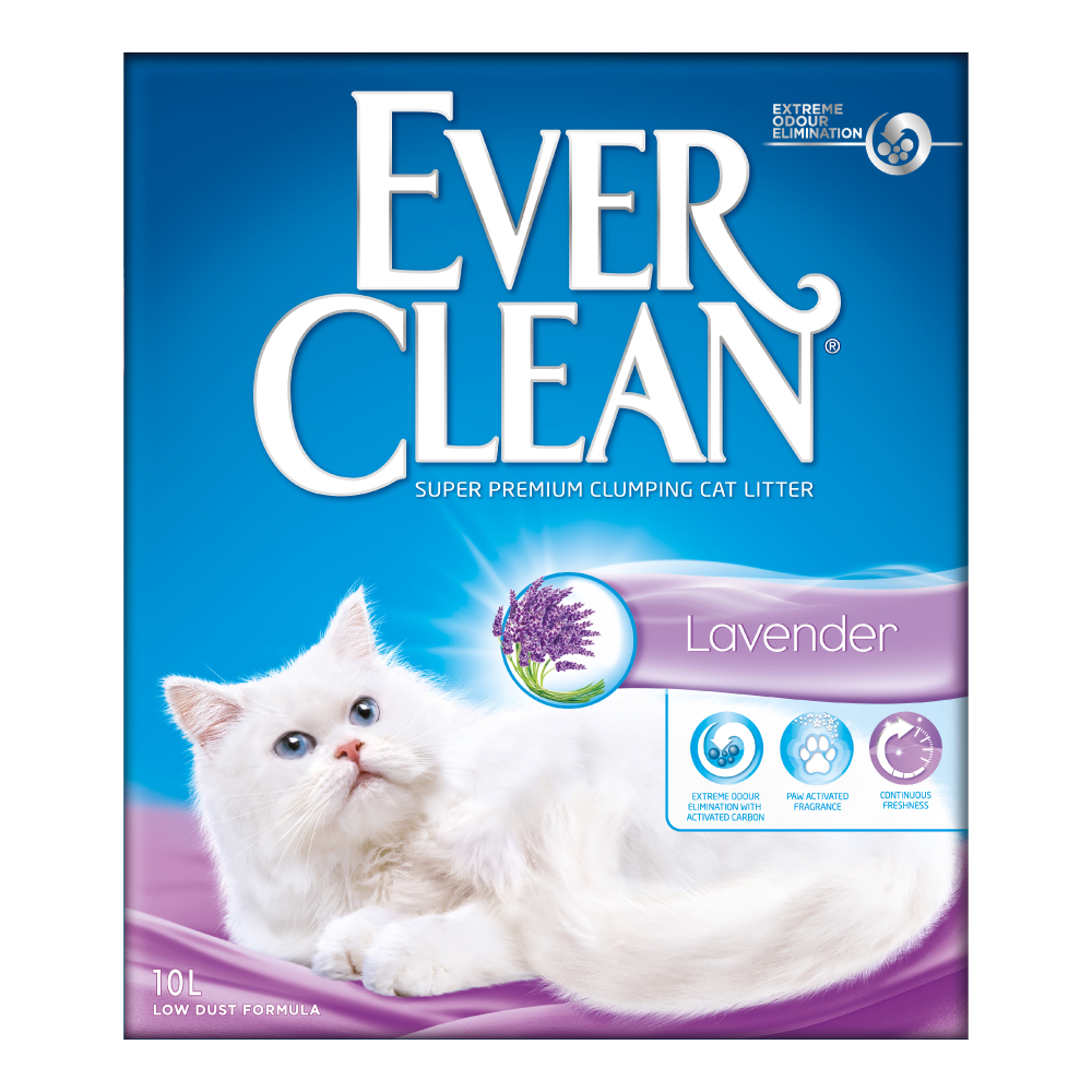 2-fach zooPunkte auf 10 l Ever Clean® Katzenstreu -  Lavender von Ever Clean