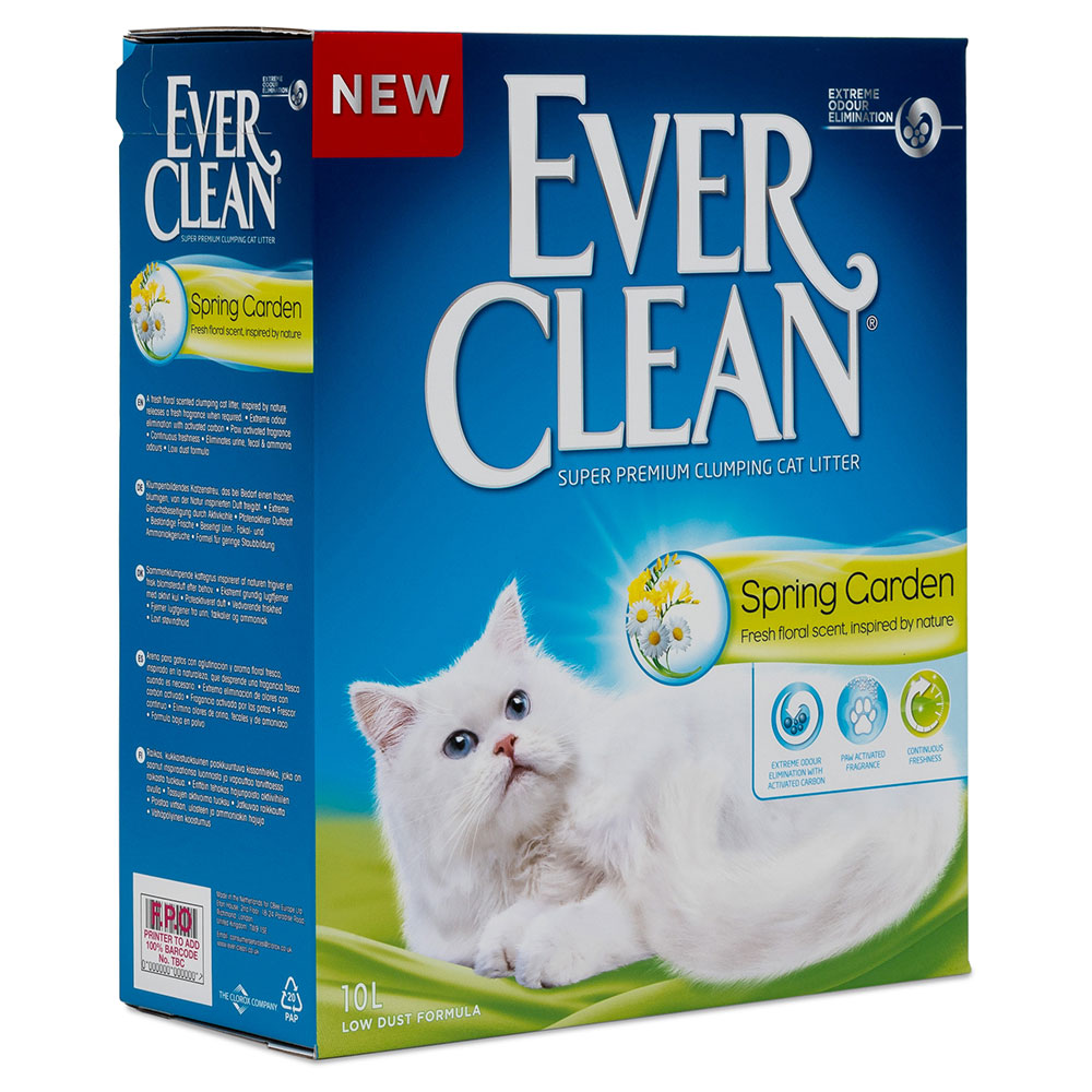 2-fach zooPunkte auf 10 l Ever Clean® Katzenstreu - Spring Garden von Ever Clean