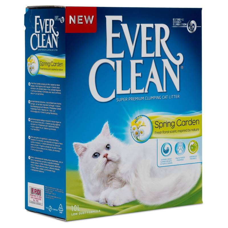 2-fach zooPunkte auf 10 l Ever Clean® Katzenstreu - Spring Garden von Ever Clean