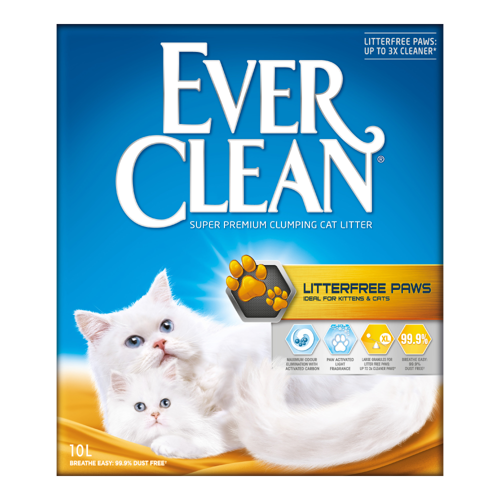 Ever Clean® Litterfree Paws Katzenstreu - 10 l von Ever Clean