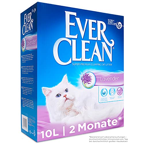 Ever Clean Katzenstreu, Lavendelduft, 10 l von Ever Clean