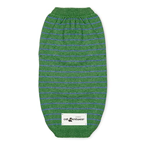 Everest Katzen-Strickware, Baumwoll-Seidenmischung, handgefertigt, Gr. M, Grün Everest Katzen-Strickware, Baumwoll-Seidenmischung, handgefertigt, Gr. M, Grün von Everest Dog Chew
