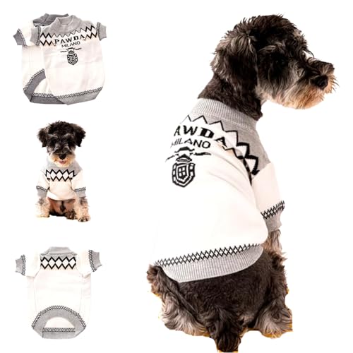 Everything Chic Designer-Hundekleidung, Pullover, Hemd, Outfit, Größe S, Teetasse, niedliche Hunde, Welpen, Französische Bulldogge, Dackel, Chihuahua, Katzen, Malteser, Jungen, Mädchen (XS, Pawda) Everything Chic Designer-Hundekleidung, Pullover, Hemd, Outfit, Größe S, Teetasse, niedliche Hunde, Welpen, Französische Bulldogge, Dackel, Chihuahua, Katzen, Malteser, Jungen, Mädchen (XS, Pawda) von Everything Chic