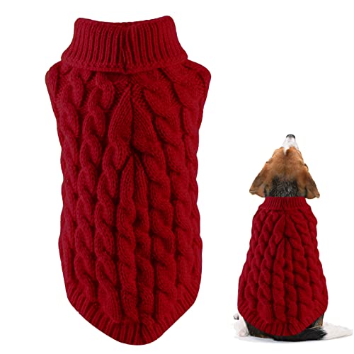 Ärmelloser Hundepullover – Haustier-Rollkragenpullover | Hunde-Strickwaren-Sweatshirt – Hunde-Wintermantel – Haustierkleidung, Hundejacken, Haustier-Pullover für Herbst und Winter Ärmelloser Hundepullover – Haustier-Rollkragenpullover | Hunde-Strickwaren-Sweatshirt – Hunde-Wintermantel – Haustierkleidung, Hundejacken, Haustier-Pullover für Herbst und Winter von EviKoo