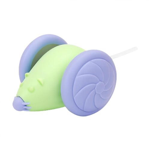 Bewegliche Maus Spielzeug, Interaktives Maus Katzenspielzeug, Wiederaufladbare Katzenmäuse Spielzeug, Elektronische Maus Mit LED-Lichtern Spielzeug, Automatische Indoor Katzen Bewegende Spielzeug, von EviKoo