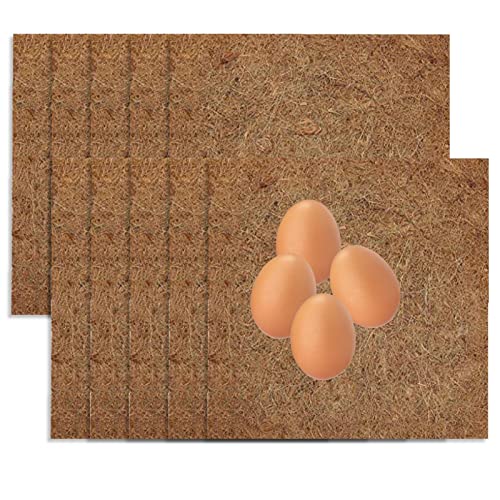 EviKoo Hühner-Nistunterlagen, Kokosfaser-Nistkissen, Hühner-Nistkasten-Pads für Hühner, waschbar, Hühner-Nistunterlagen, Kunststoffstall, Bettnestnest EviKoo Hühner-Nistunterlagen, Kokosfaser-Nistkissen, Hühner-Nistkasten-Pads für Hühner, waschbar, Hühner-Nistunterlagen, Kunststoffstall, Bettnestnest von EviKoo
