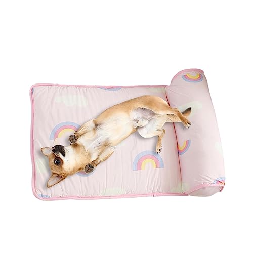 EviKoo Hundekühlbettmatten,Hundekühlmatte | Kühlmatte Decke für Haustiere | Atmungsaktive Hundekühlbett-Kühlmatten, Haustierkühlbettmatte für kleine mittelgroße Haustiere, Katzen, Hunde EviKoo Hundekühlbettmatten,Hundekühlmatte | Kühlmatte Decke für Haustiere | Atmungsaktive Hundekühlbett-Kühlmatten, Haustierkühlbettmatte für kleine mittelgroße Haustiere, Katzen, Hunde von EviKoo