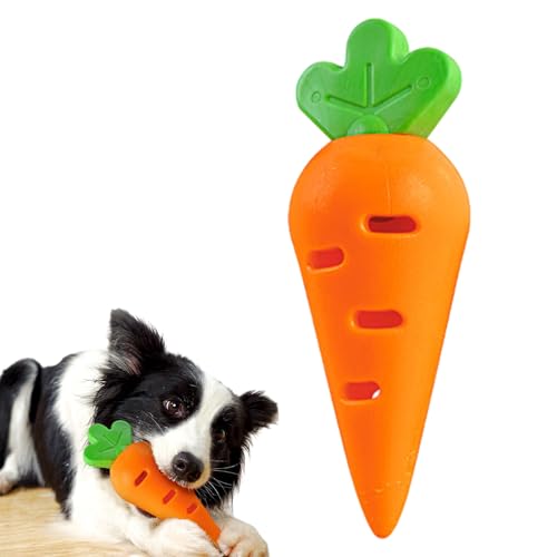 EviKoo Hundespielzeug mit Futterausgabe, Beißspielzeug für Hunde,Leckeres Leckerli-Kauspielzeug | Interaktives Zahnreinigungsspielzeug für mittelgroße, kleine und große Hunde von EviKoo