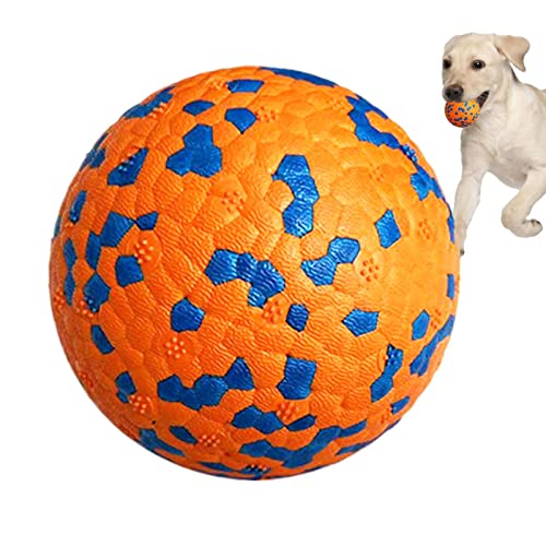 EviKoo Stimulationsspielzeugball Für Hunde | Hundespielzeugbälle | Aggressive Chewers Hundeball | 2er-Pack Hundekauer-Zahnreinigungsbälle | Kauspielzeug Für Hunde, Hütebälle Zum Spielen von EviKoo