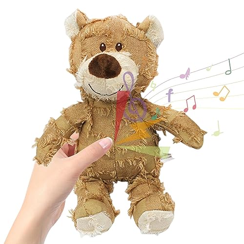 Robustes Spielzeug, ausgestopftes Bären-Kauspielzeug, Hundebärenspielzeug, langlebiger Bärenhund, unzerbrechlicher ausgestopfter Plüsch, bequemes Kauspielzeug für Hunde, Katzen, andere Kleintiere Robustes Spielzeug, ausgestopftes Bären-Kauspielzeug, Hundebärenspielzeug, langlebiger Bärenhund, unzerbrechlicher ausgestopfter Plüsch, bequemes Kauspielzeug für Hunde, Katzen, andere Kleintiere von EviKoo