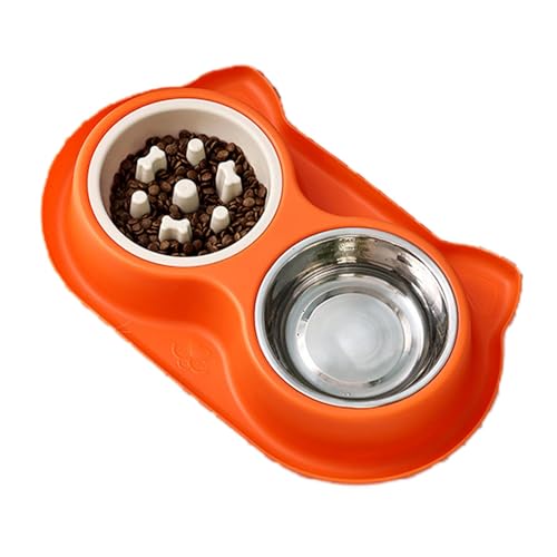 Slow Feeder Hundenapf, 2-in-1 Futternapf für langsames Futter und Wasser, langsames Fressen, Welpen-Futterspender mit rutschfester Matte, abnehmbares Design für langsames Fressen Slow Feeder Hundenapf, 2-in-1 Futternapf für langsames Futter und Wasser, langsames Fressen, Welpen-Futterspender mit rutschfester Matte, abnehmbares Design für langsames Fressen von EviKoo