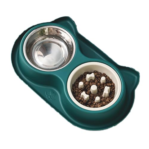 Slow Feeder Hundenapf, 2-in-1 Futternapf für langsames Futter und Wasser, langsames Fressen, Welpen-Futterspender mit rutschfester Matte, abnehmbares Design für langsames Fressen Slow Feeder Hundenapf, 2-in-1 Futternapf für langsames Futter und Wasser, langsames Fressen, Welpen-Futterspender mit rutschfester Matte, abnehmbares Design für langsames Fressen von EviKoo