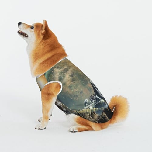 Earth Mountain Haustier-T-Shirt für Katzen und Hunde, Baumwolle, Weihnachtspullover, weich, bequem, Baumwolle, Pyjama, Haustier, Katze, junger Hund, Kostüme Earth Mountain Haustier-T-Shirt für Katzen und Hunde, Baumwolle, Weihnachtspullover, weich, bequem, Baumwolle, Pyjama, Haustier, Katze, junger Hund, Kostüme von Evius
