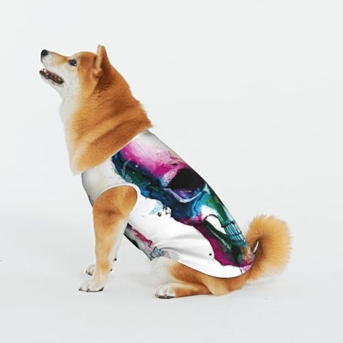 Farbe Schädel Haustier Katze Hund Shirt Baumwolle T-Shirt Haustier Weihnachten Pullover Weich Bequem Baumwolle Pyjamas Haustier Katze Junge Hund Dress Up Kostüme Farbe Schädel Haustier Katze Hund Shirt Baumwolle T-Shirt Haustier Weihnachten Pullover Weich Bequem Baumwolle Pyjamas Haustier Katze Junge Hund Dress Up Kostüme von Evius