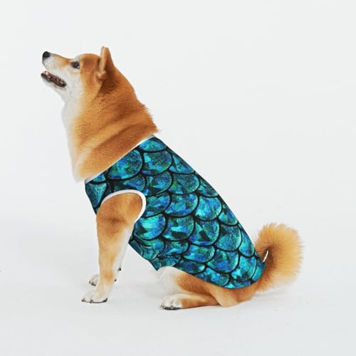 Fischschuppen Haustier Katze Hund Shirt Baumwolle T-Shirt Haustier Weihnachten Pullover Weich Bequem Baumwolle Pyjama Haustier Katze Junge Hund Dress Up Kostüme Fischschuppen Haustier Katze Hund Shirt Baumwolle T-Shirt Haustier Weihnachten Pullover Weich Bequem Baumwolle Pyjama Haustier Katze Junge Hund Dress Up Kostüme von Evius
