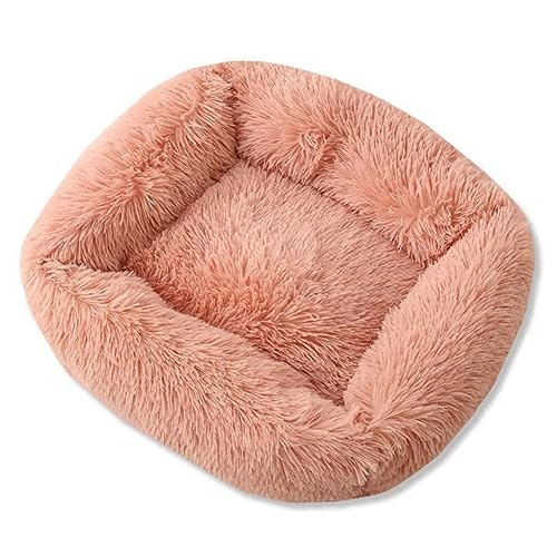 Evvmnaks Bett für Haustiere, Plüsch-Teppich, volle Größe, ruhig, komfortabel, Artefakt, beruhigendes Bett von Evvmnaks