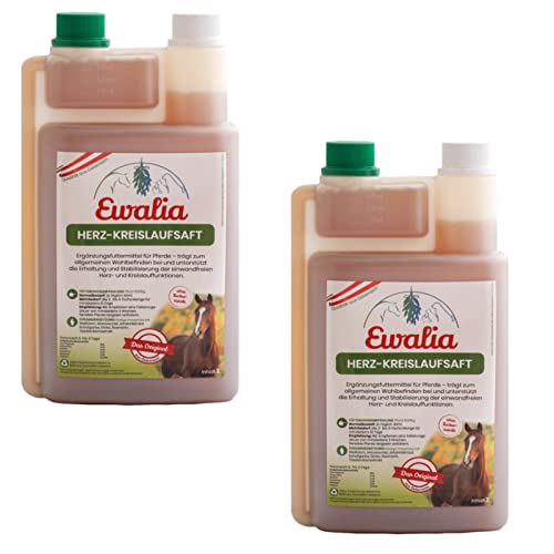 generisch Ewalia Herz-Kreislaufsaft für Pferde - Doppelpack - 2 x 1L von Ewalia