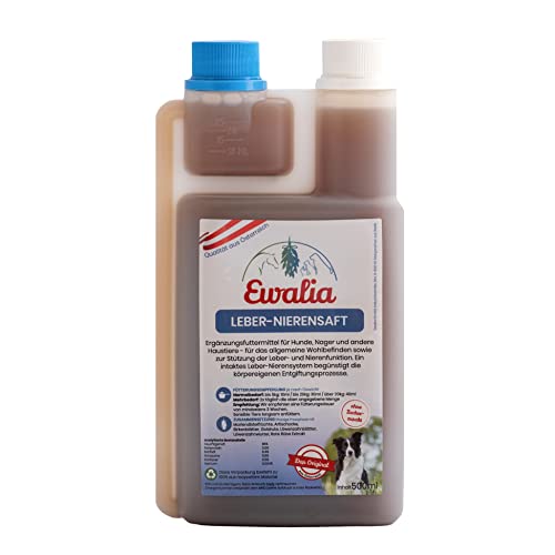 NEU! EWALIA Leber-Nierensaft für Hunde - Natürliche Unterstützung für Leber & Nieren - EIN Beitrag zur ganzheitlichen Gesundheit - mit Tierärzten entwickelt, 100% Natur pur - 500ml NEU! EWALIA Leber-Nierensaft für Hunde - Natürliche Unterstützung für Leber & Nieren - EIN Beitrag zur ganzheitlichen Gesundheit - mit Tierärzten entwickelt, 100% Natur pur - 500ml von Ewalia