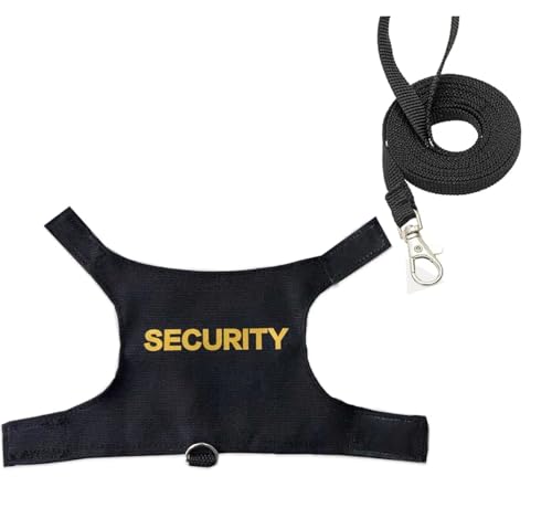 ExcLent Reptiliengeschirr mit Leine, schwarz, verstellbare Weste mit Entdecker- und Sicherheits-Designs, weich gepolsterte Drachenflügel für Kleintiere ExcLent Reptiliengeschirr mit Leine, schwarz, verstellbare Weste mit Entdecker- und Sicherheits-Designs, weich gepolsterte Drachenflügel für Kleintiere von ExcLent