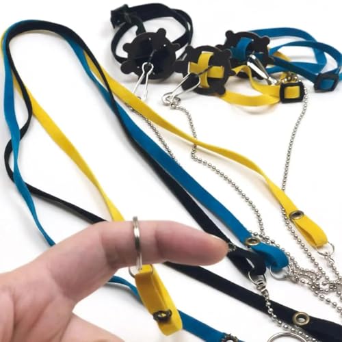 ExcLent Trainingsleine für Haustiere, Rennmaus, Käfig, Baumwollseil, Halsband, für Hamster, Schildkröte, Eidechse, Zugseil, kleine Haustiere, zufällige Farbe ExcLent Trainingsleine für Haustiere, Rennmaus, Käfig, Baumwollseil, Halsband, für Hamster, Schildkröte, Eidechse, Zugseil, kleine Haustiere, zufällige Farbe von ExcLent