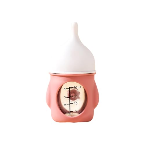 Exclent Haustierflasche Silikon Nippel Milchspender Rosa Gelb Blau Geeignet für Katzen und Hunde (Rosa, Einheitsgröße) von ExcLent