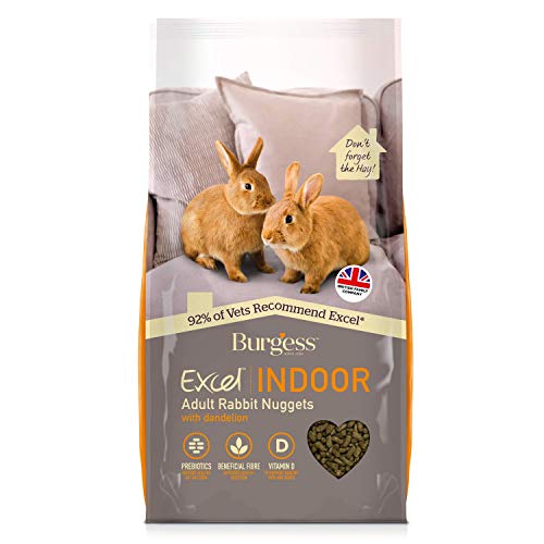 Burgess Excel Indoor Pellets für Kaninchen, 10 kg von Excel