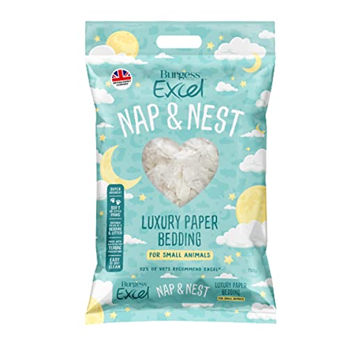 Burgess Excel Nap and Nest Einstreumaterial aus Papier für Kleintiere von Excel