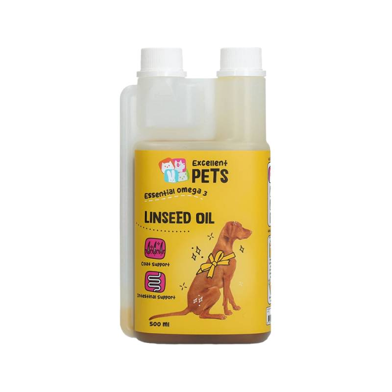 Excellent Leinsamenöl - Hund - 500 ml von ExcellentHolland Animal Care