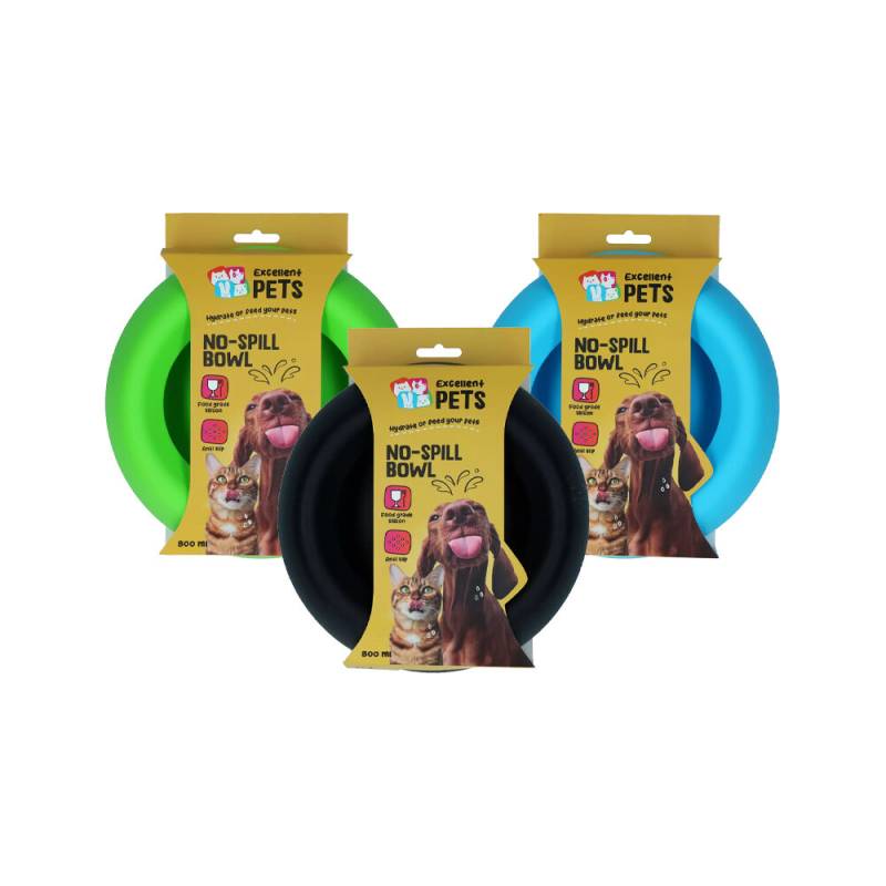 Excellent Pets No-Spill Bowl - Grün Excellent Pets No-Spill Bowl - Grün von Excellent Pets