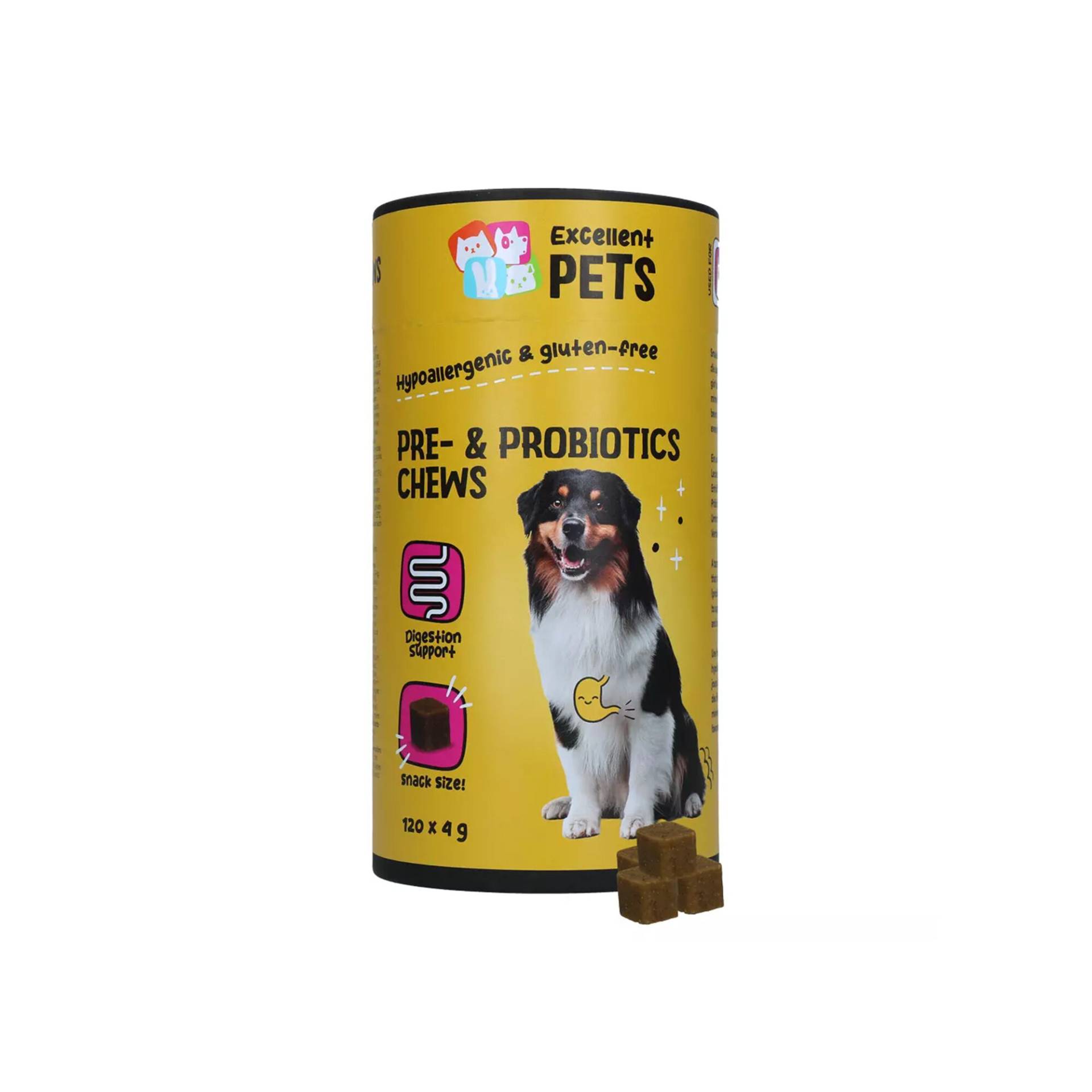 Excellent Pets Pre- & Probiotica Chews - 60 Stück von Excellent Pets