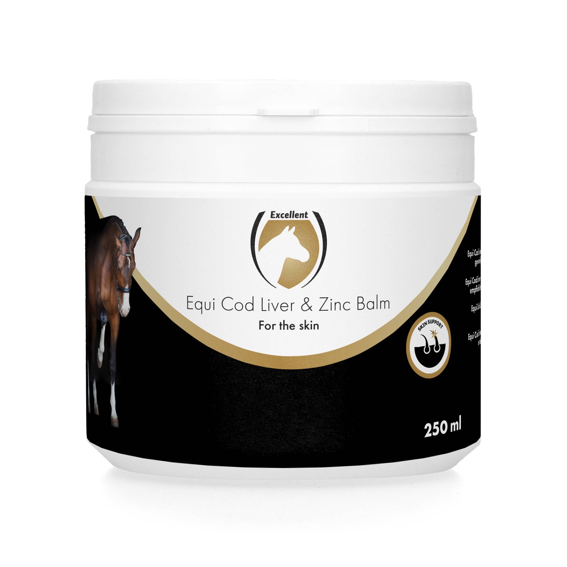 Excellent Equi Cod Liver & Zinc Balm - 250 ml von Excellent