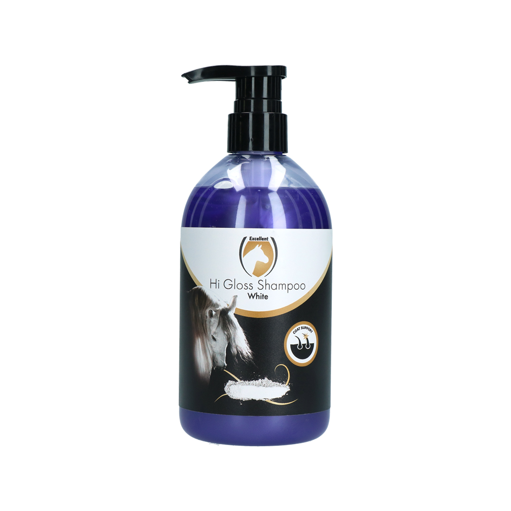 Excellent Horse Hi Gloss Farbshampoo - White - 500 ml von Excellent