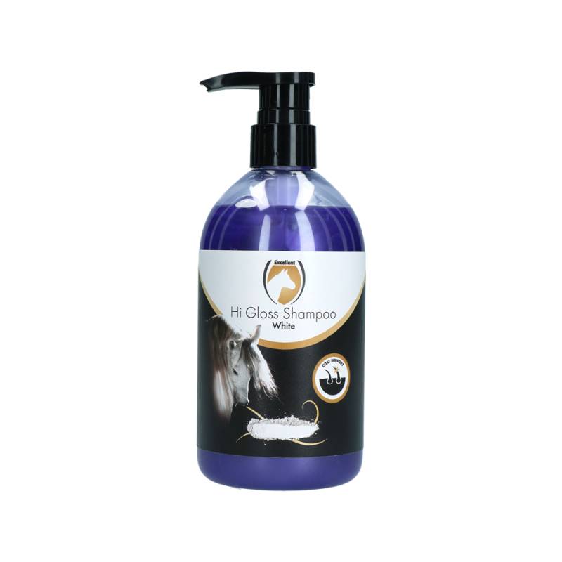 Excellent Horse Hi Gloss Farbshampoo - White - 500 ml Excellent Horse Hi Gloss Farbshampoo - White - 500 ml von Excellent
