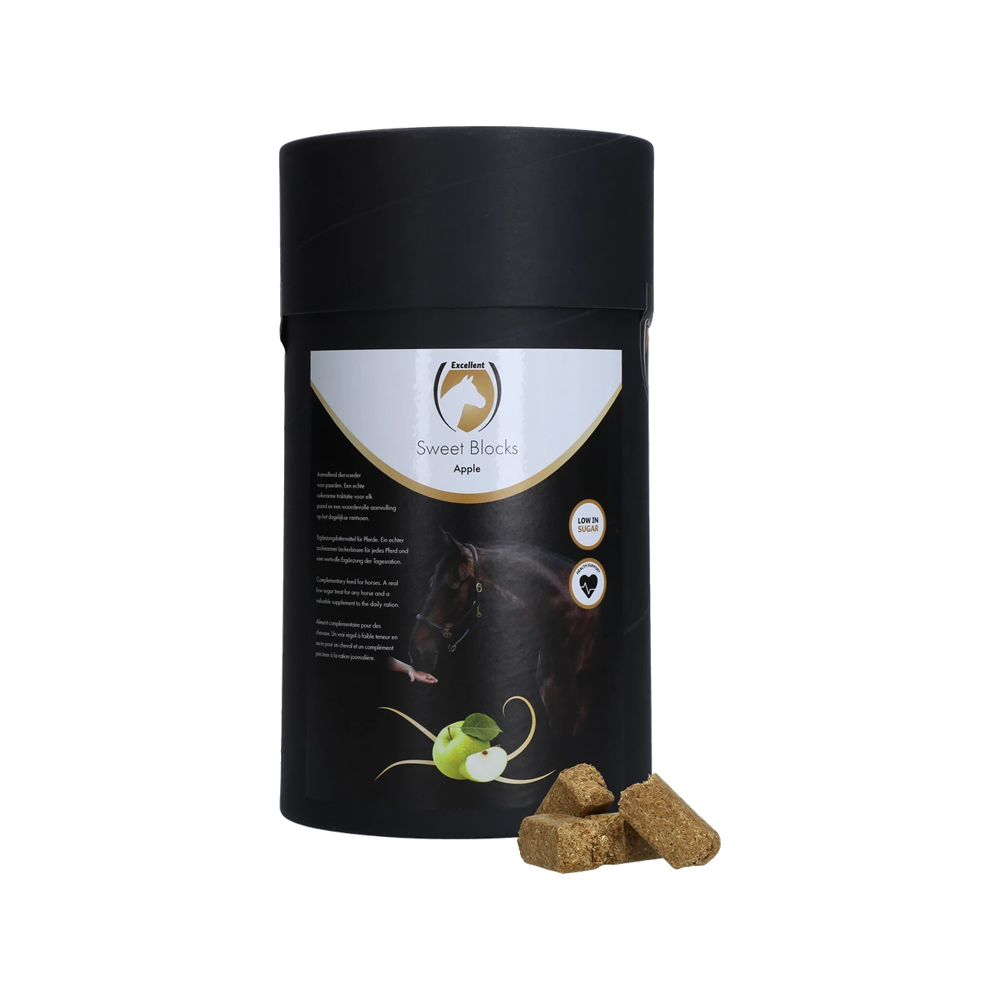Excellent Horse Sweet Blocks - Banane - 1 kg von Excellent