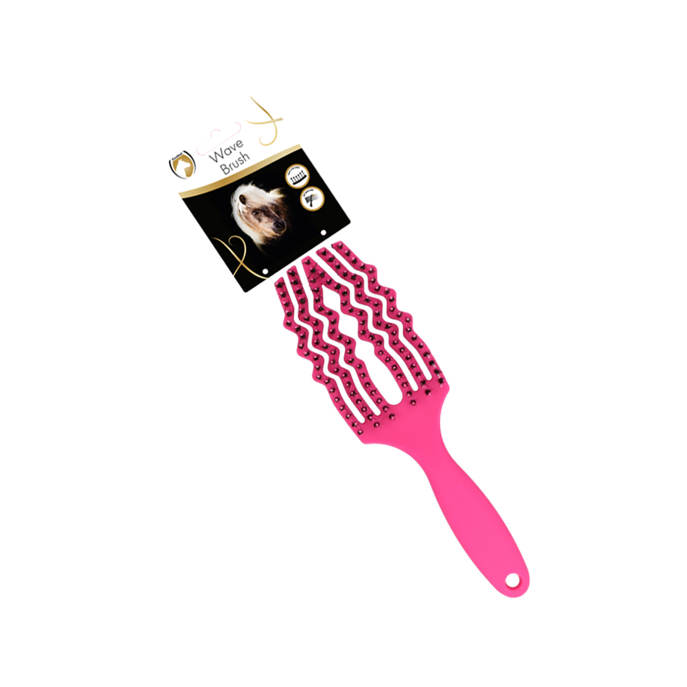 Excellent Horse Wave Brush - Rosa von Excellent