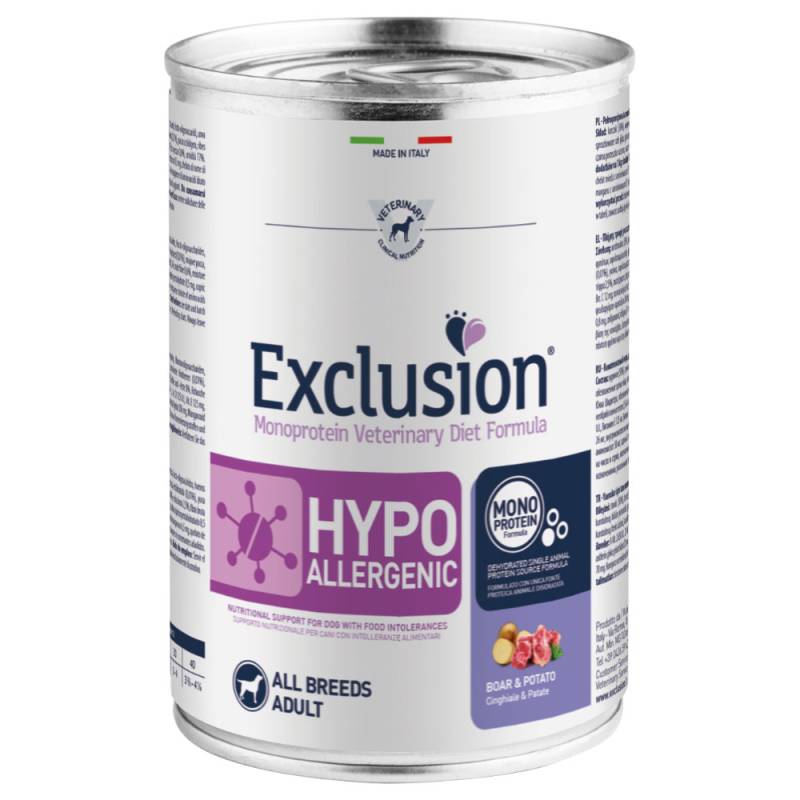 Exclusion Diet 6 x 400 g - Wildschwein & Kartoffel von Exclusion Diet