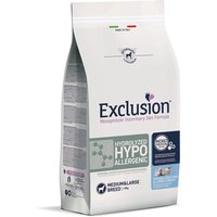 Exclusion Diet Hydrolyzed Hypoallergenic Medium/Large Fisch & Maisstärke - 2 x 2 kg von Exclusion Diet