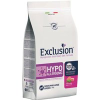 Exclusion Diet Hypoallergenic Medium/Large Adult mit Schwein & Erbsen - 2 x 12 kg von Exclusion Diet
