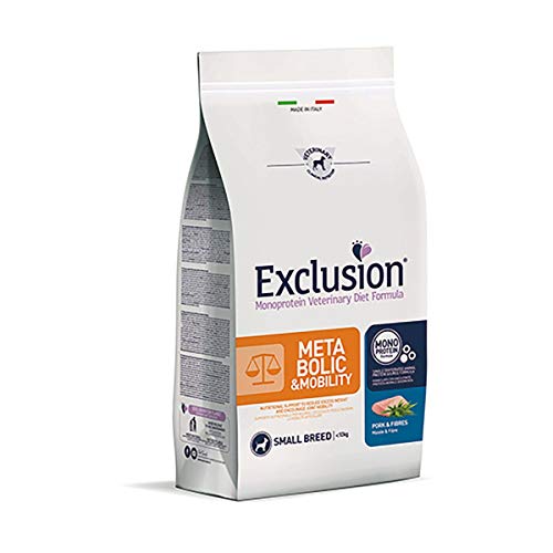 Exclusion Diet Metabolic & Mobility Small Breed Maiale e Fibre Cane 2 Kg von Exclusion