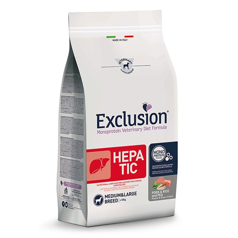Exclusion Hepatic Medium/Large 12 kg (5,83 € pro 1 kg) von Exclusion
