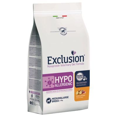 Exclusion Hypoallergenic Medium/Large Breed Ente & Kartoffel 2 kg Exclusion Hypoallergenic Medium/Large Breed Ente & Kartoffel 2 kg von Exclusion