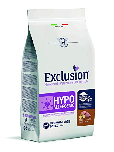 Exclusion Hypoallergenic Medium/Large Breed Kaninchen & Kartoffel 12 kg von Exclusion