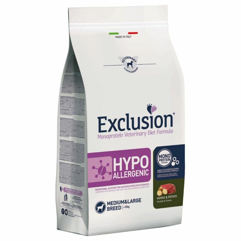 Exclusion Hypoallergenic Pferd & Kartoffel Sparpaket 2 x... (5,00 € pro 1 kg) von Exclusion