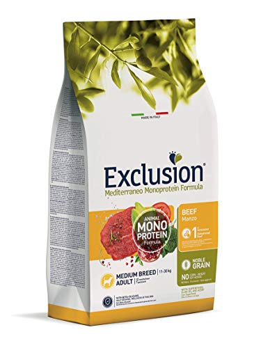 Exclusion Mediterraneo Noble Grain Adult Rind medium 12 kg von Exclusion